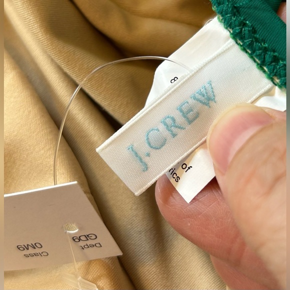 MSRP $105! NWT - J. Crew Emerald Green One Piece Swimsuit - Adj. Halter - Picture 8 of 13